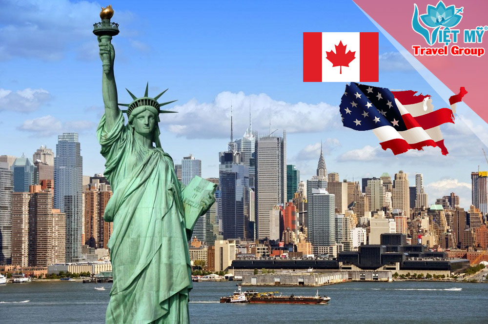 ĐẶT VÉ MÁY BAY ĐI MỸ - CANADA TẠI VIỆT MỸ✈️