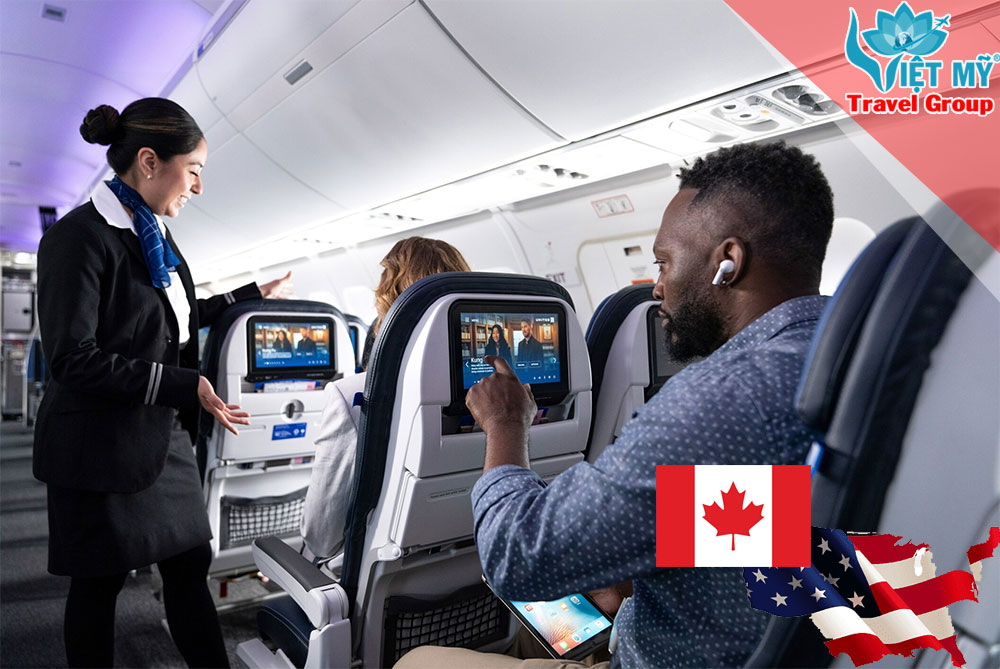 ĐẶT VÉ MÁY BAY ĐI MỸ - CANADA TẠI VIỆT MỸ✈️