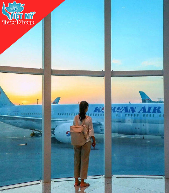 Giá vé máy bay đi Hàn Quốc tháng 8