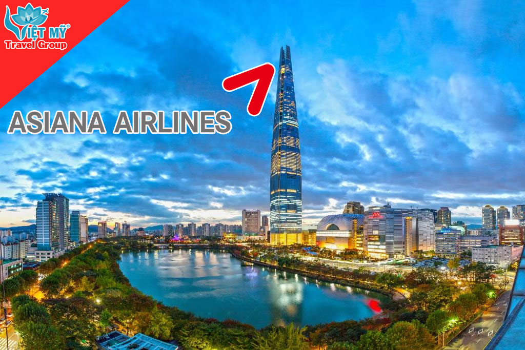 KHUYẾN MÃI MÙA HÈ 2024 - ASIANA GIẢM 10% GIÁ VÉ MÁY BAY