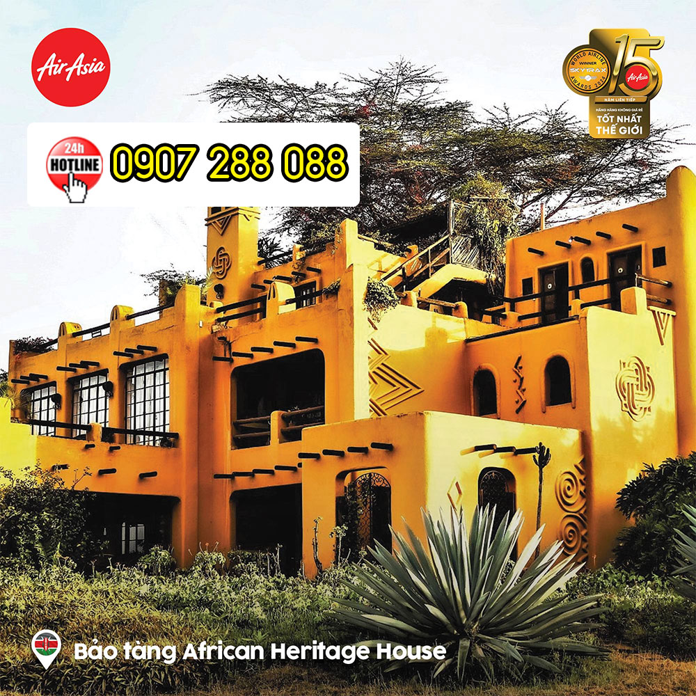Đặt mua vé máy bay đi Nairobi hãng AirAsia