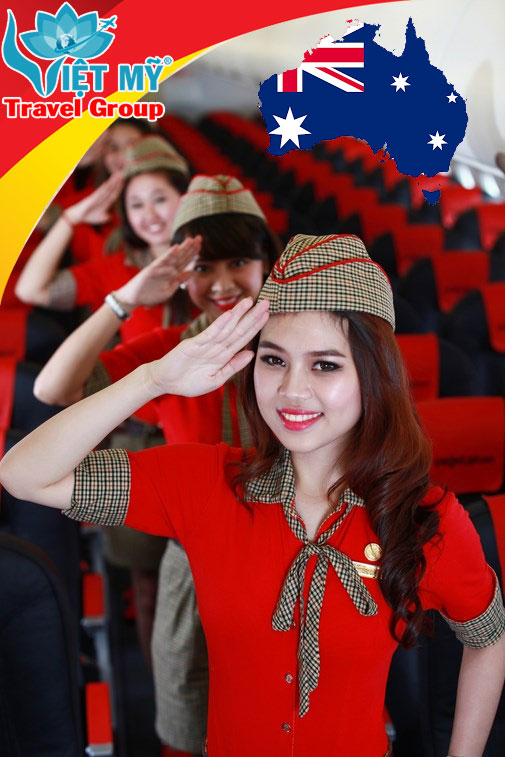 Cùng Việt Mỹ Đặt vé máy bay hãng Vietjet tuyến Melbourne - Hà Nội 