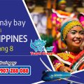Giá vé máy bay đi Philippines tháng 8