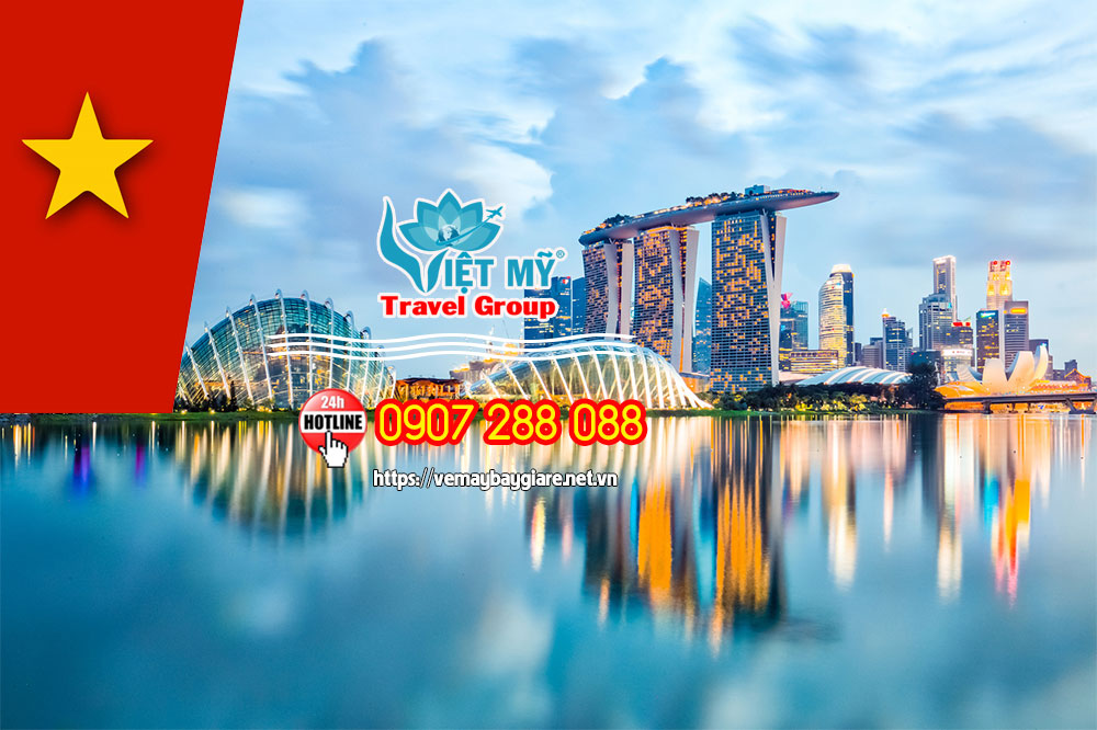 Đặt mua vé máy bay đi Singapore du lịch dịp Lễ 2/9