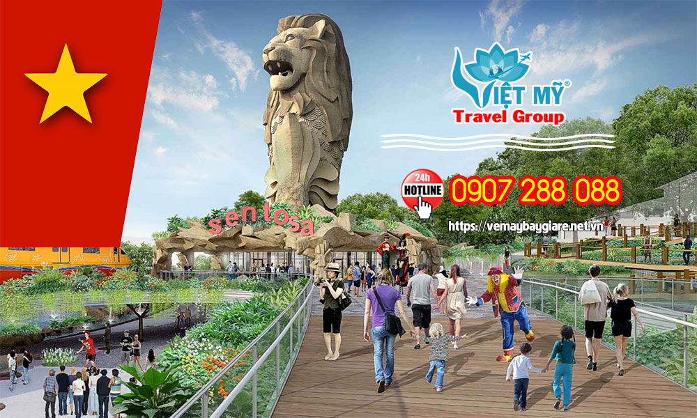 Đặt mua vé máy bay đi Singapore du lịch dịp Lễ 2/9