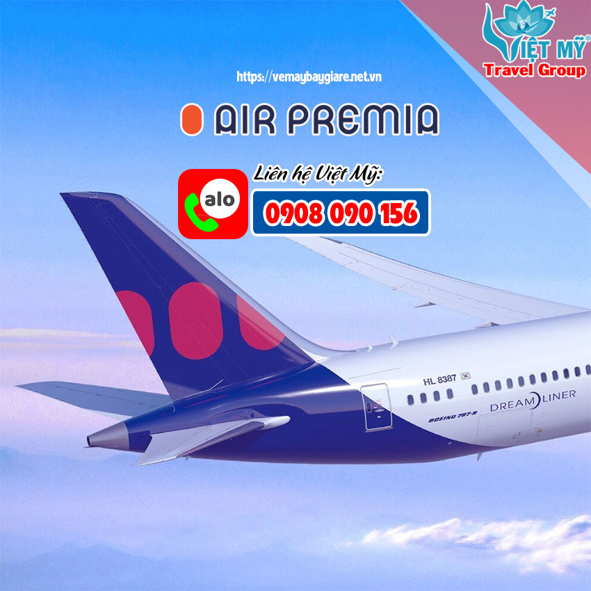 Tuyển đại lý cấp 2 bán vé máy bay Air Premia