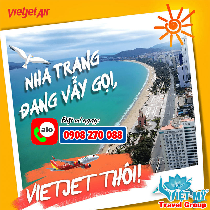 Đặt vé máy bay Hà Nội đi Nha Trang du lịch