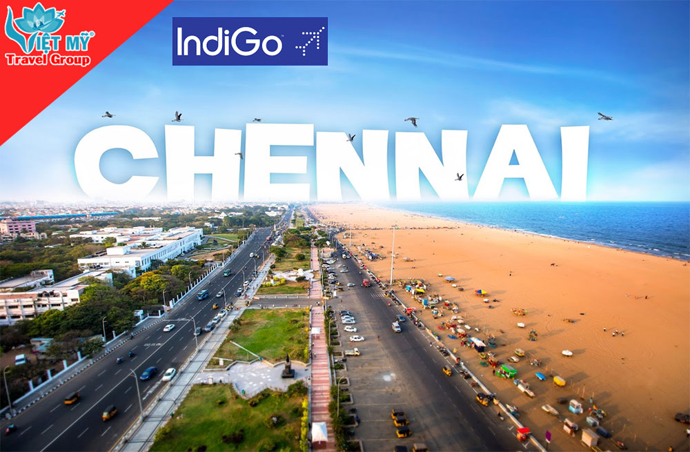 Hành trình bay Sài Gòn đi Chennai Ấn Độ hãng Indigo Airlines