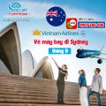 Vé máy bay đi Sydney tháng 9 Vietnam Airlines