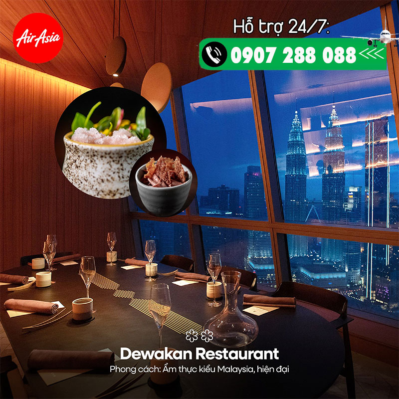 Thưởng thức ẩm thực tại những nhà hàng nức tiếng Kuala Lumpur