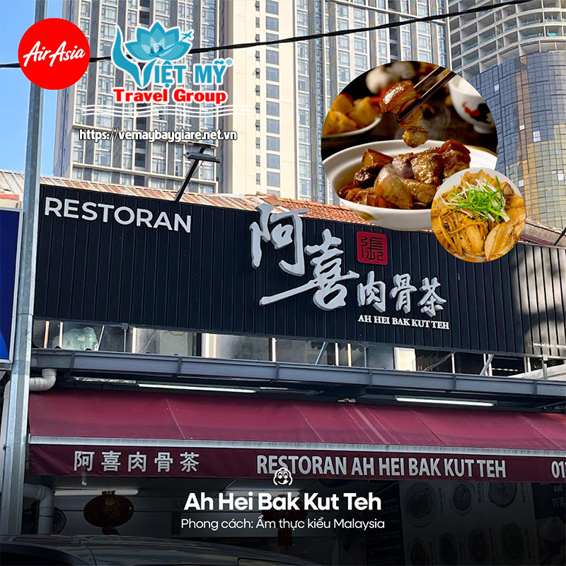 Thưởng thức ẩm thực tại những nhà hàng nức tiếng Kuala Lumpur