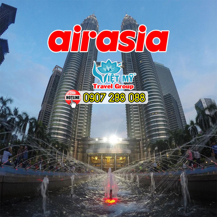 Hành trình Đà Lạt - Kuala Lumpur hãng Air Asia