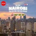 AirAsia khuyến mãi 20% đến Nairobi - Kenya