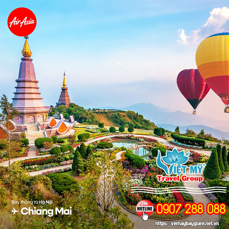 Săn vé khuyến mãi Air Asia đi Thái Lan và Malaysia