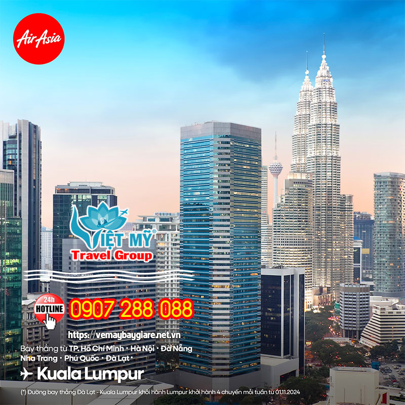 Săn vé khuyến mãi Air Asia đi Thái Lan và Malaysia