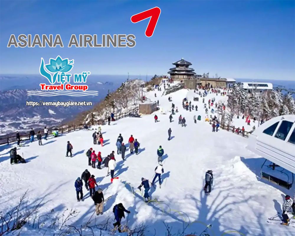 Asiana Airlines khuyến mãi giá vé đi Hàn Quốc