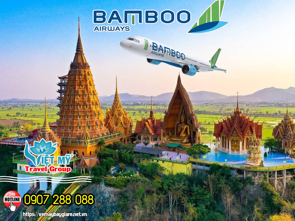 Đi Thái shopping thả ga mà không lo "lố ký" với ưu đãi giảm 50% hành lý trả trước cùng Bamboo Airways! 