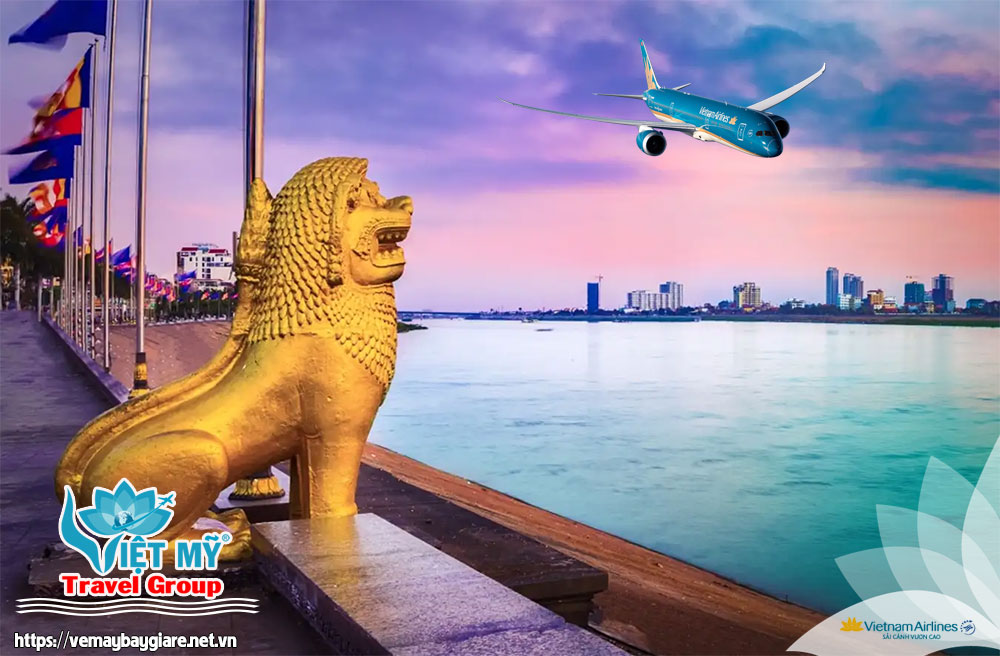 VIETNAMAIRLINES ưu đãi vé bay Tp. Hồ Chí Minh - Phnom Penh