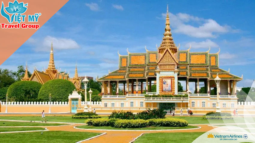 VIETNAMAIRLINES ưu đãi vé bay Tp. Hồ Chí Minh - Phnom Penh