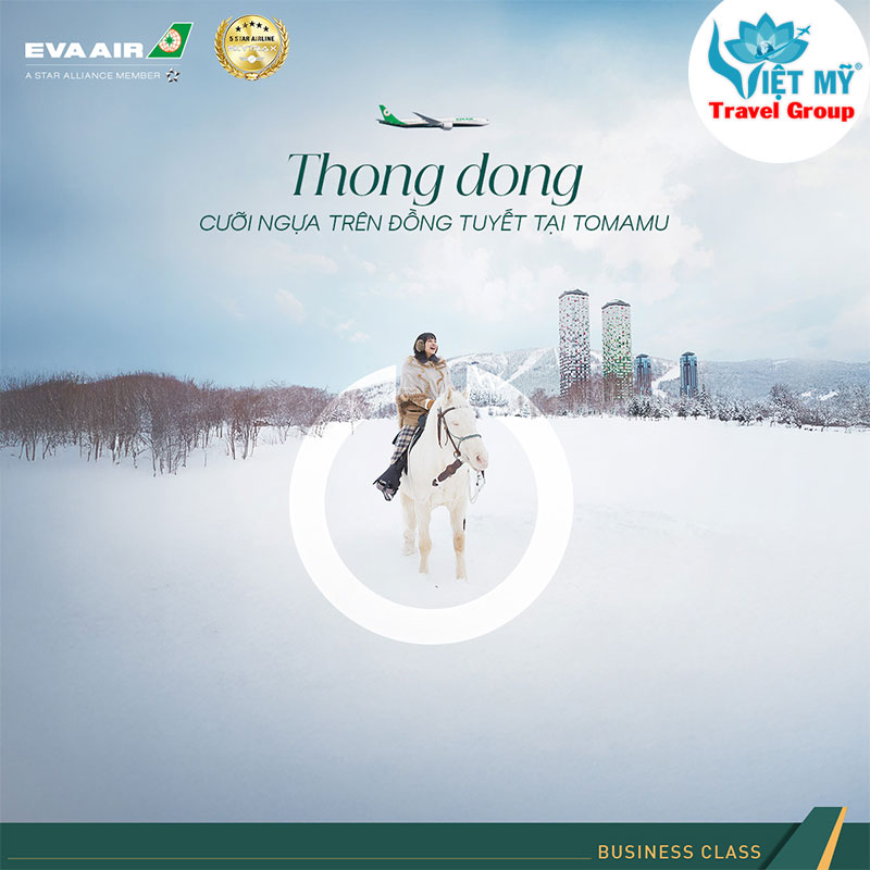 MỞ MÀN LỄ HỘI MÙA ĐÔNG - Cùng bay Sapporo Nhật Bản thôi!