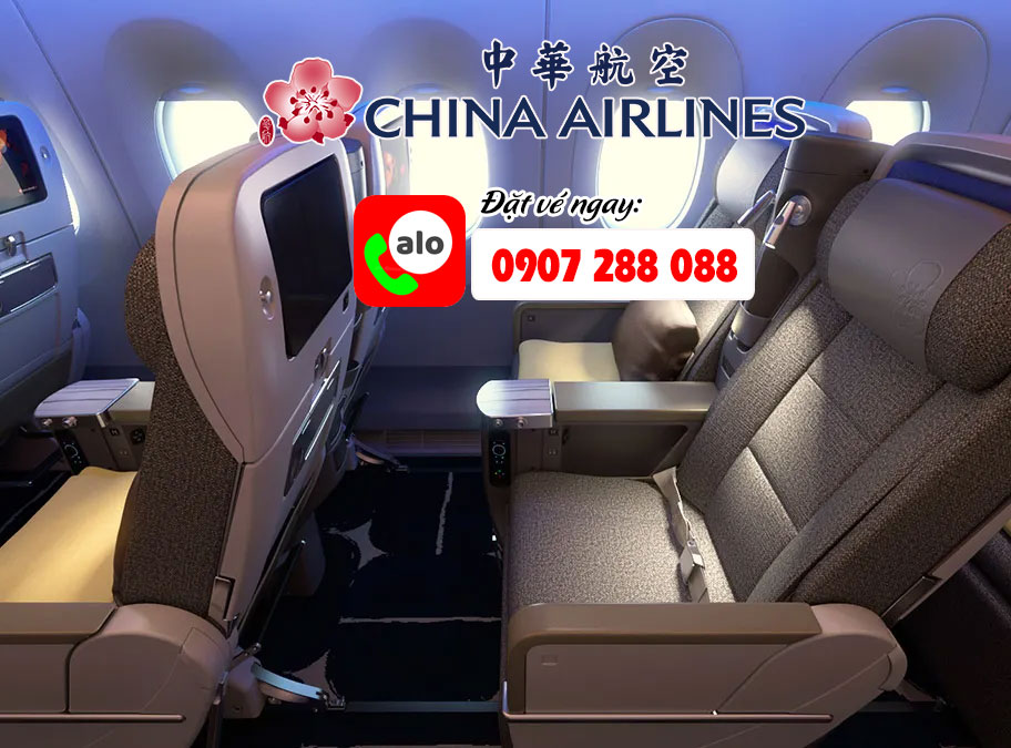 Cùng China Airlines khám phá Canada hạng vé Premium Economy