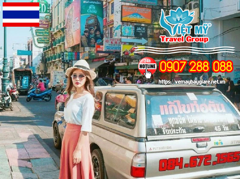 Chọn Việt Mỹ để rinh liền vé máy bay đi Thái Lan 