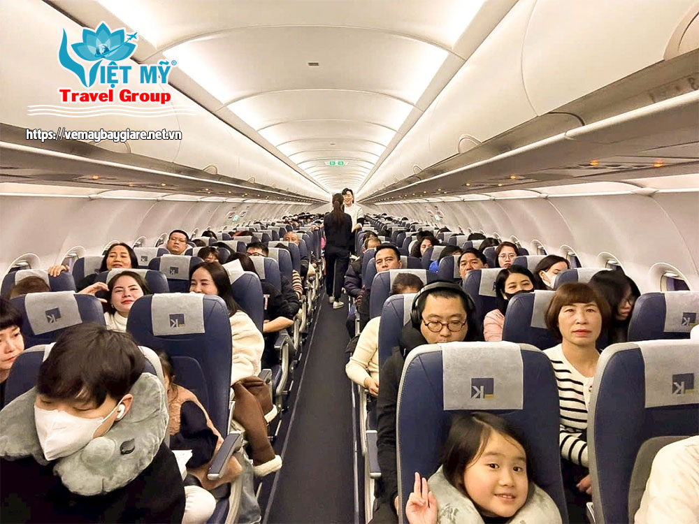 Liên hệ VIỆT MỸ săn liền vé đi Hàn hãng Aero-K Airlines