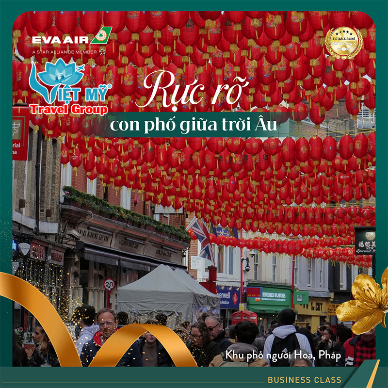 Trải nghiệm đón Tết Nguyên Đán tại Paris PHÁP