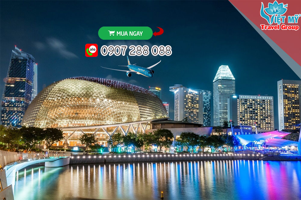 Nếu bay thẳng từ Việt Nam sang Singapore bao nhiêu tiếng?