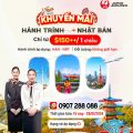 Khuyến mãi giá vé Hà Nội - Narita hãng Japan Airlines