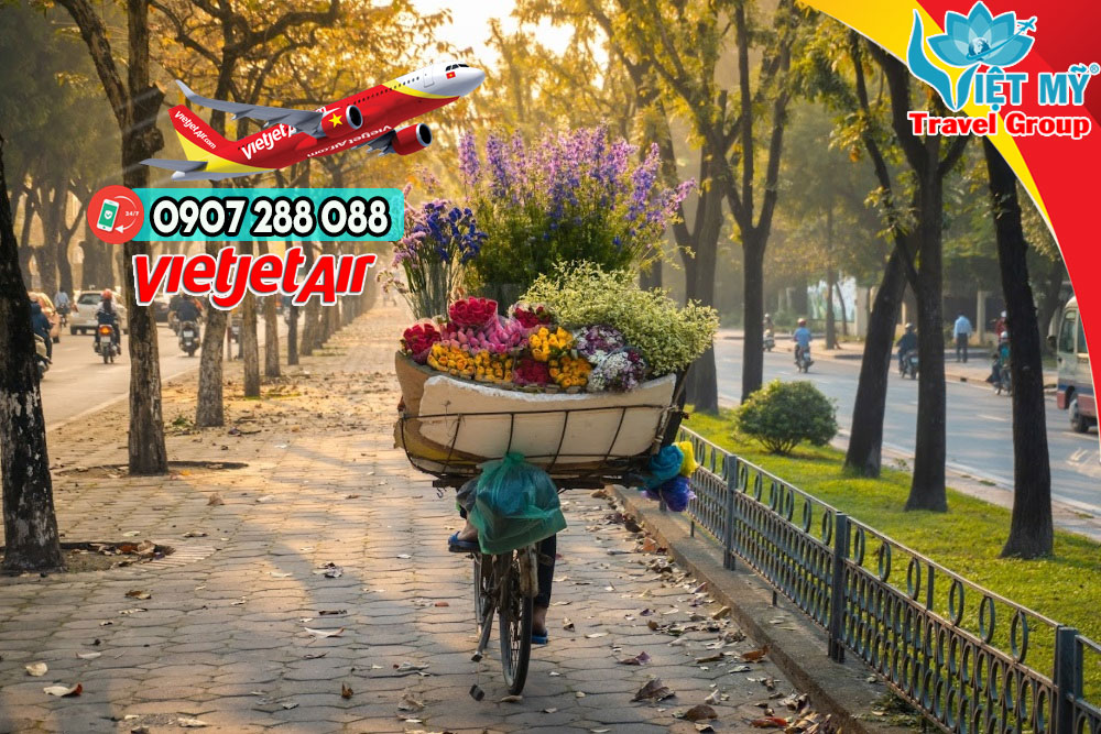 Di chuyển hành trình Việt - ÚC khứ hồi cùng Vietjet Air