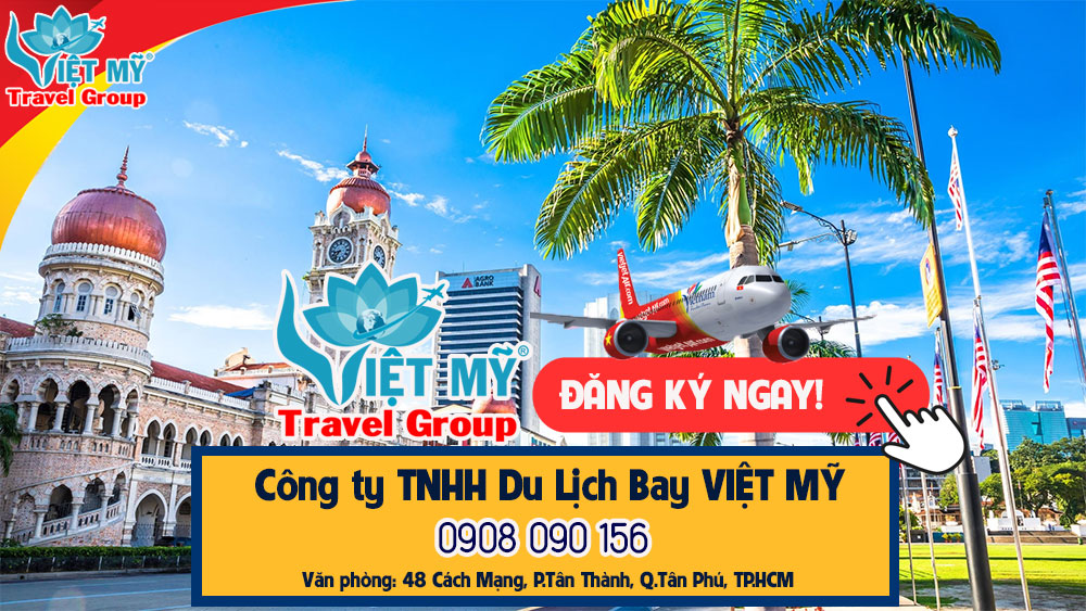 Tuyển đại lý bán vé máy bay Hồ Chí Minh đi Kuala Lumpur Malaysia