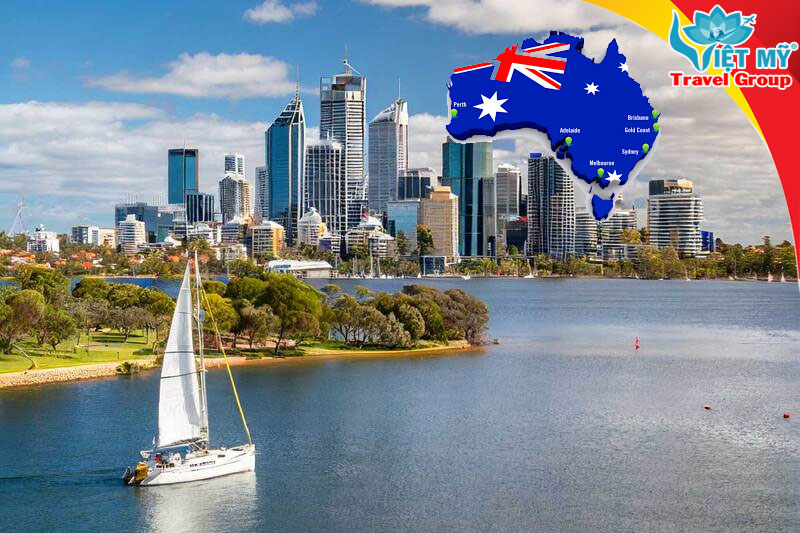 Vé máy bay Sài Gòn đi Perth ÚC