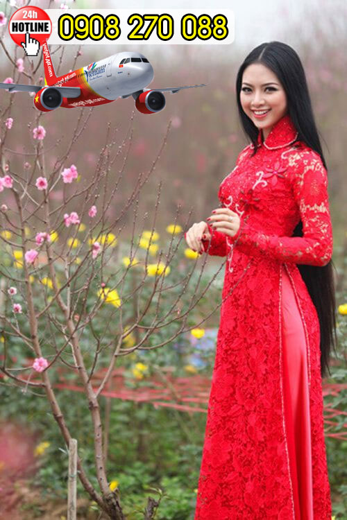 Đặt mua vé bay Tết nội địa và quốc tế từ Vietjet Air