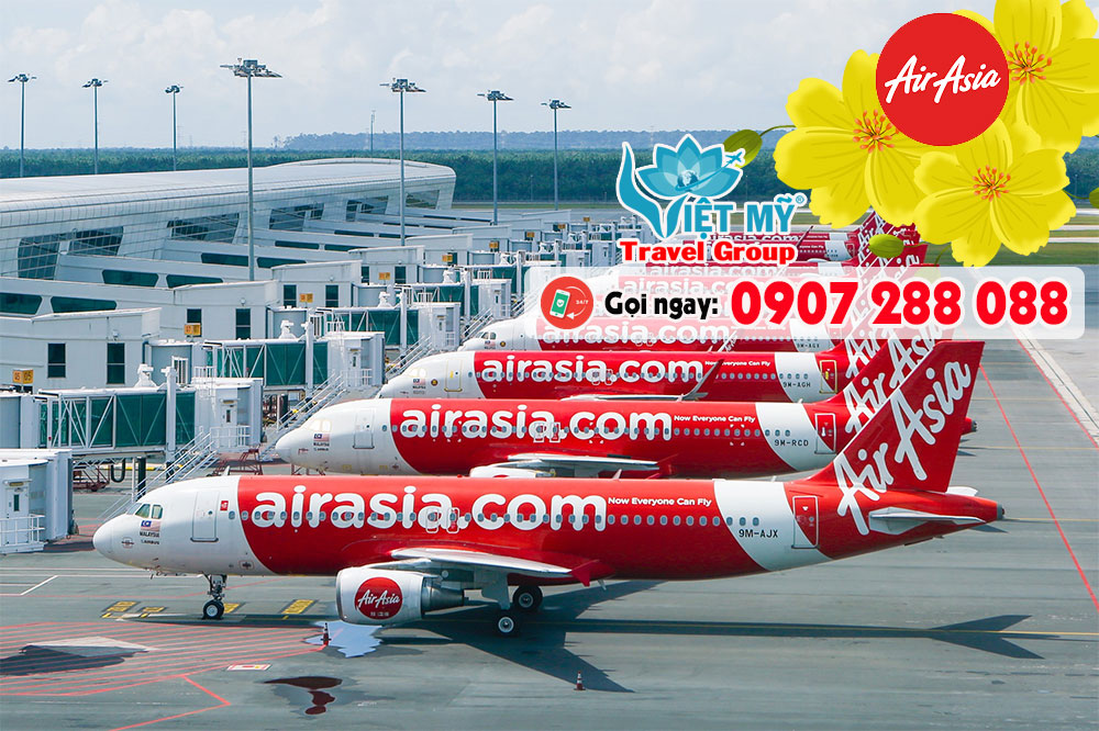 CÙNG AIR ASIA BAY XA CHƠI TẾT - CHẲNG LO VỀ GIÁ