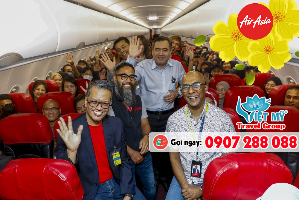 CÙNG AIR ASIA BAY XA CHƠI TẾT - CHẲNG LO VỀ GIÁ