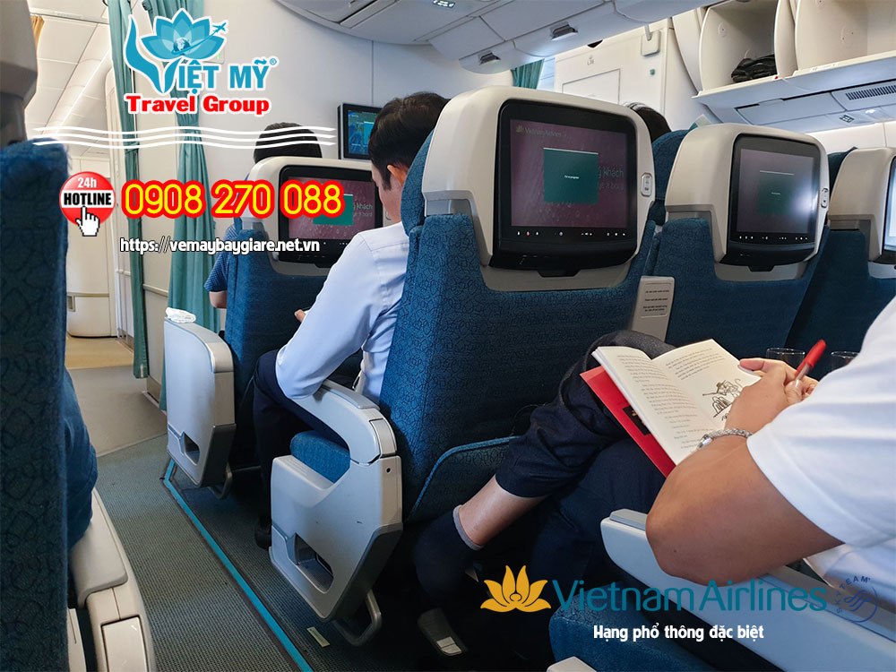 Trải nghiệm dịch vụ từ hạng vé Premium Economy - Phổ thông đặc biệt 