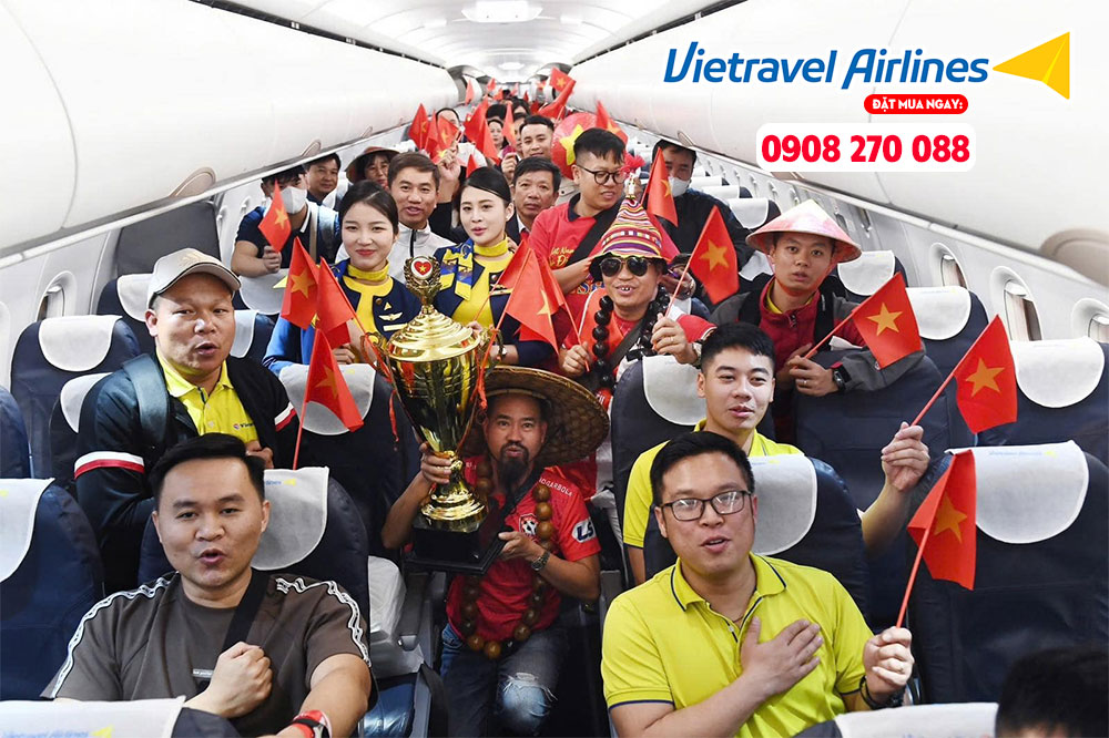 🇻🇳 VIETRAVEL AIRLINES CHÍNH THỨC MỞ BÁN VÉ 0Đ NHÂN DỊP ĐỘI TUYỂN QUỐC GIA VIỆT NAM CHIẾN THẮNG ASEAN CHAMPIONSHIP 2024