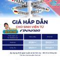 Hãng Finnair khuyến mãi vé cho du học sinh