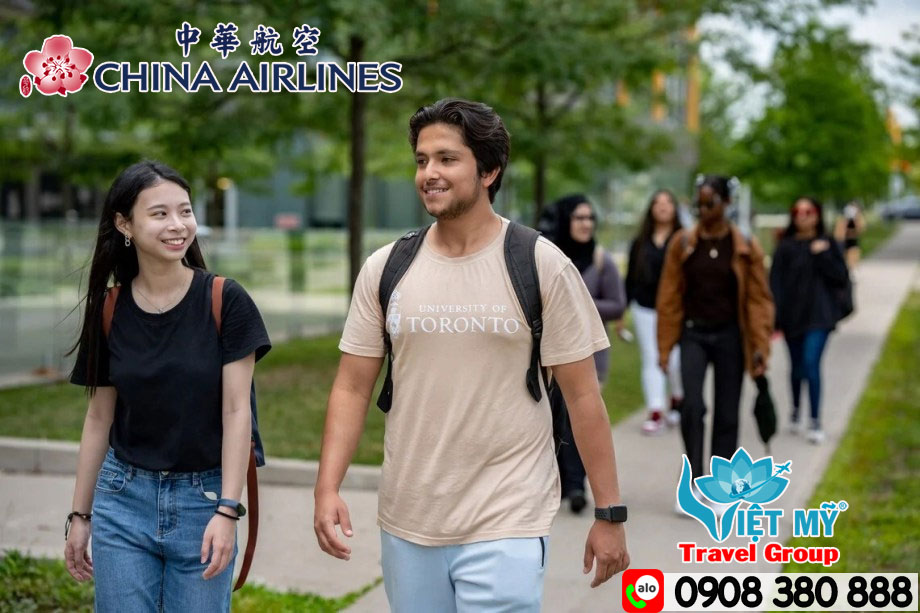 China Airlines - chắp cánh cho những ước mơ du học!