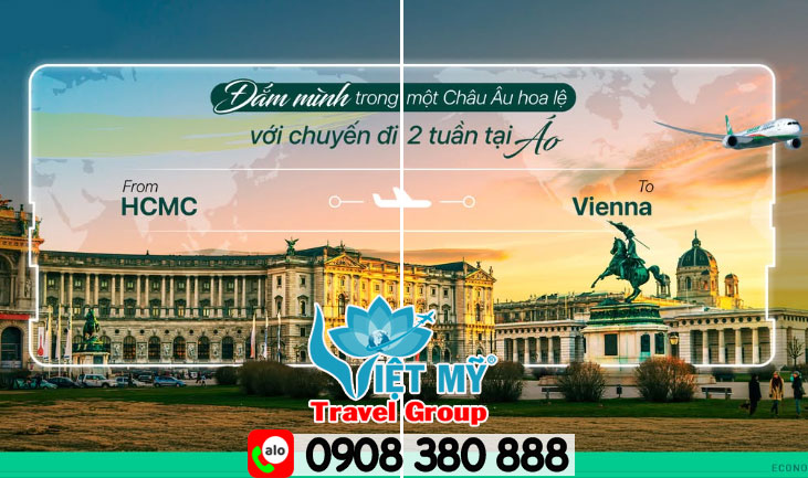 Đặt vé cùng EVA Air và vi vu Vienna nước Áo