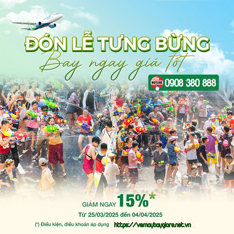 Đón lễ tưng bừng - Bay ngay giá tốt cùng Bamboo Airways