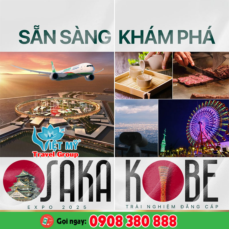 Khám phá Osaka & Kobe cùng vé bay giá tốt Eva Air!