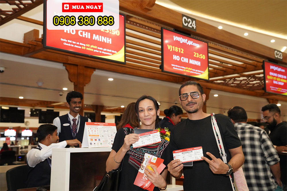 Mua vé máy bay hãng Vietjet Air đi Ấn Độ - Gọi: 0908 380 888