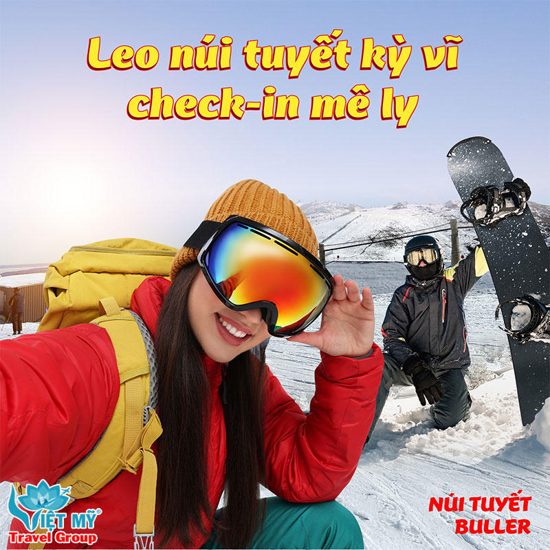 BAY ÚC TRÁNH NÓNG - THỎA LÒNG NGẮM TUYẾT ⛄️🦘