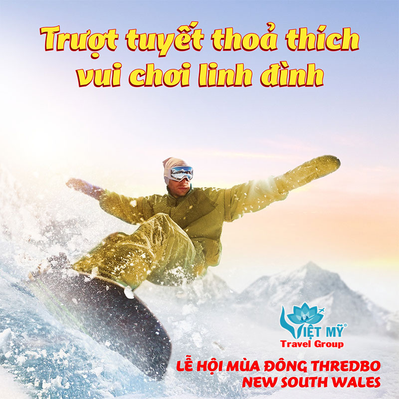 BAY ÚC TRÁNH NÓNG - THỎA LÒNG NGẮM TUYẾT ⛄️🦘