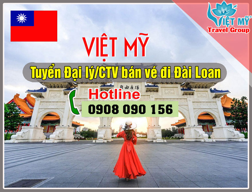 Việt Mỹ tuyển đại lý cấp 2 vé máy bay tại Kaohsiung 
