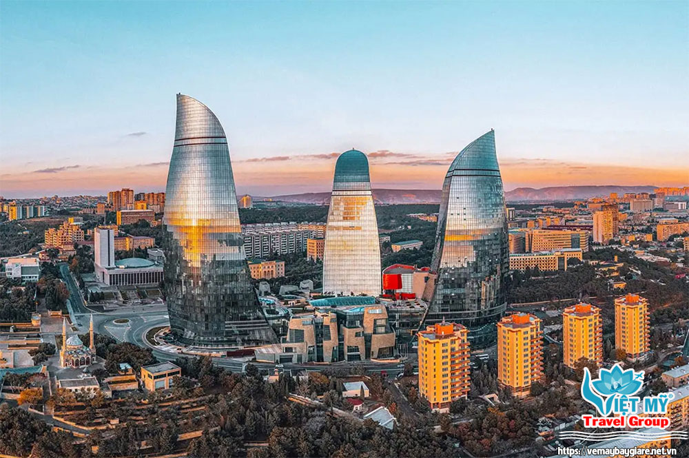 Đặt mua vé bay đến Baku Azerbaijan cùng hãng Indigo Airlines