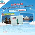 Từ Việt Nam đi Mỹ - Úc - Âu - Phi cùng Singapore Airlines - Bay mượt, giá tốt!