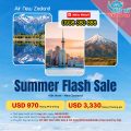 Mua vé máy bay TpHCM đi New Zealand – Deal sốc mùa hè cùng Việt Mỹ!